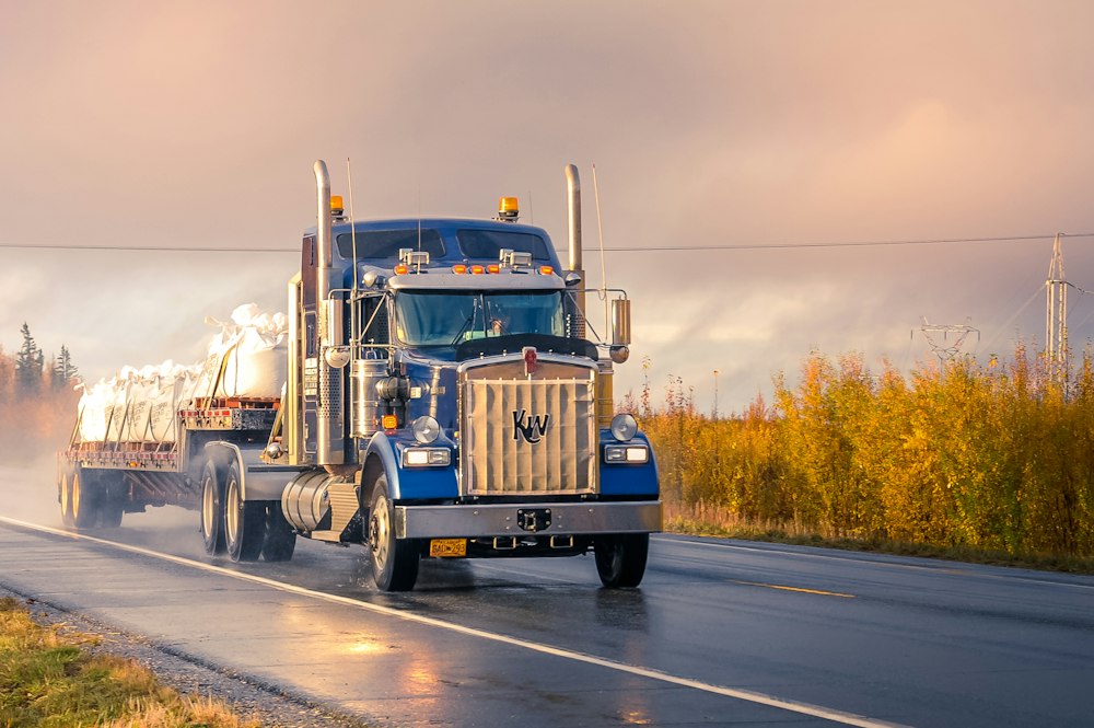 Peterbilt semi truck
