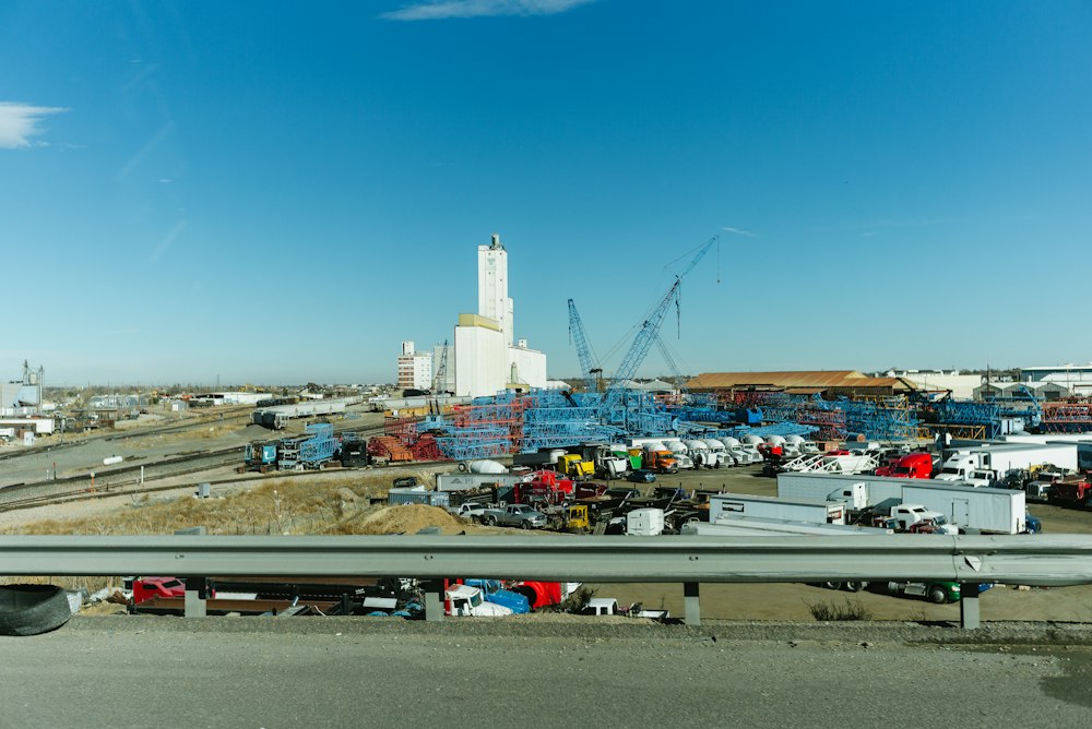 Big Iron equipment yard